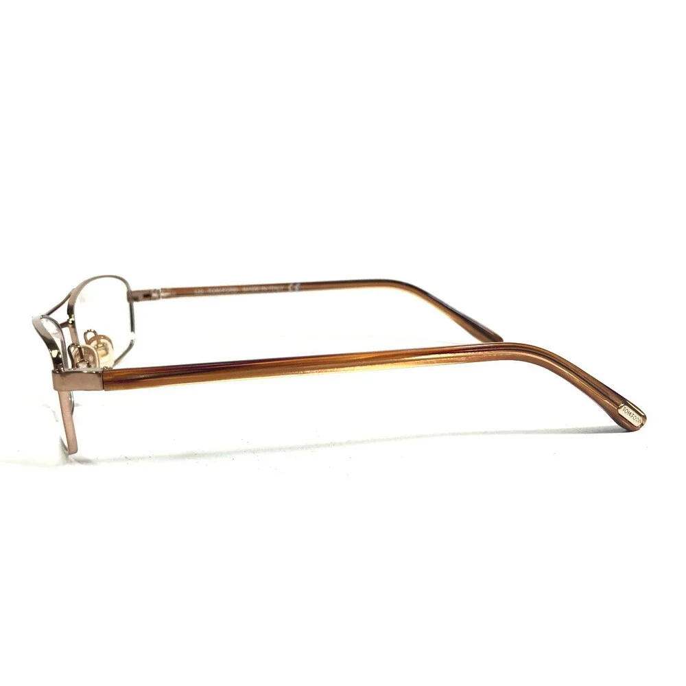 Tom Ford Eyeglasses Frames TF5024 268 Brown Rectangular Full Wire Rim 54-16-130
